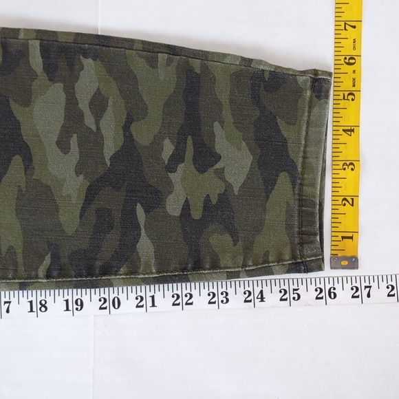 Nobo High Rise Sculpting Skinny Camo Jeans 19 Green Pockets - Picture 13 of 13